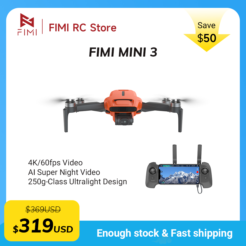 Drone Gimbal - FIMI MINI 3 Camere drone 4K