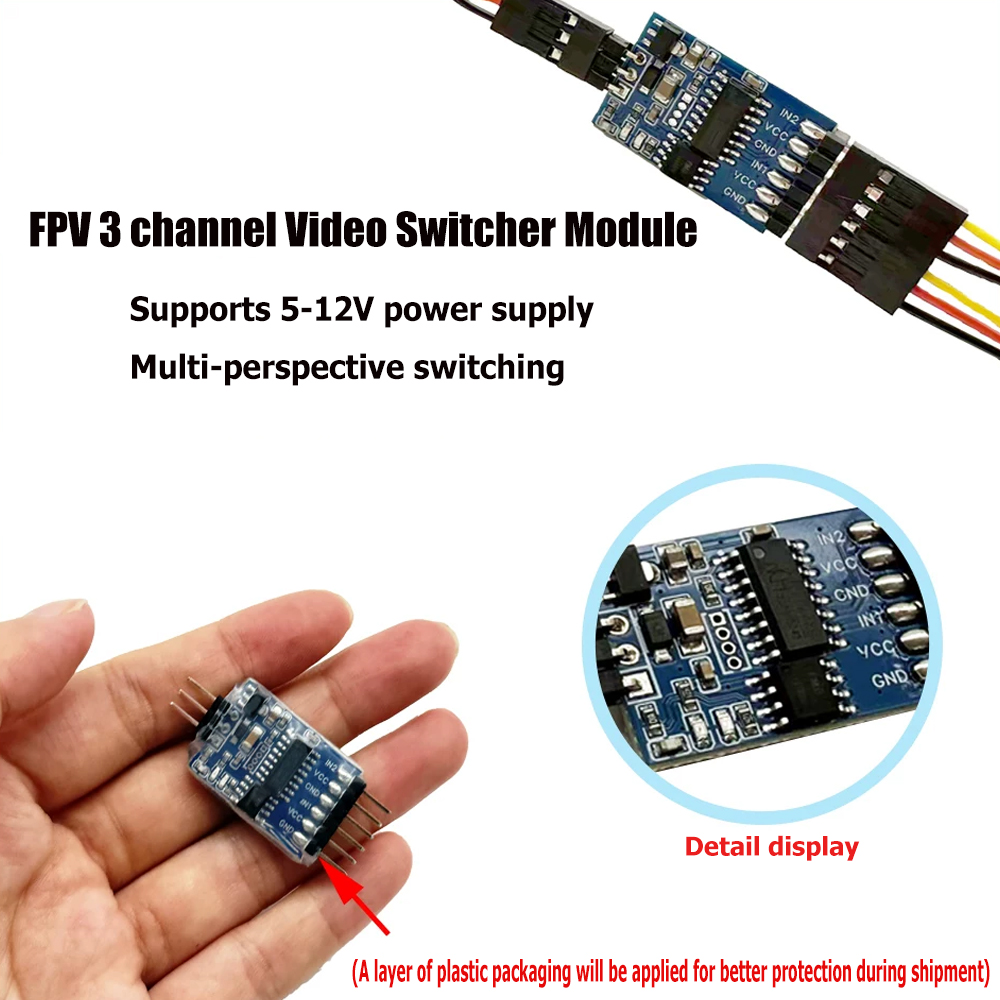 5.8G 3 Channel Video Switcher  - Drone Camera recensione e prezzo