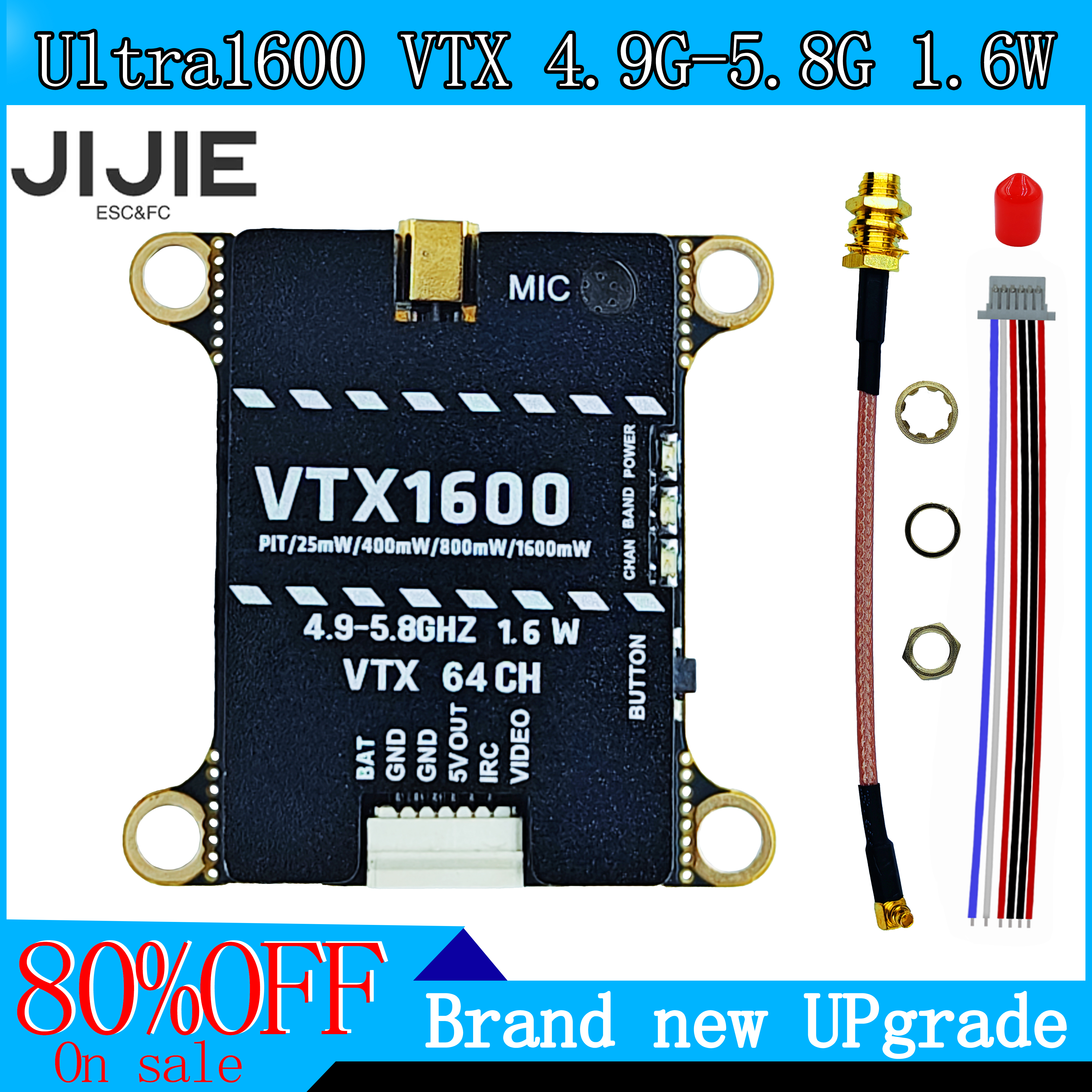 JIJIE Original new 1.6W VTX 2. - Drone Power Distribution Board recensione e prezzo