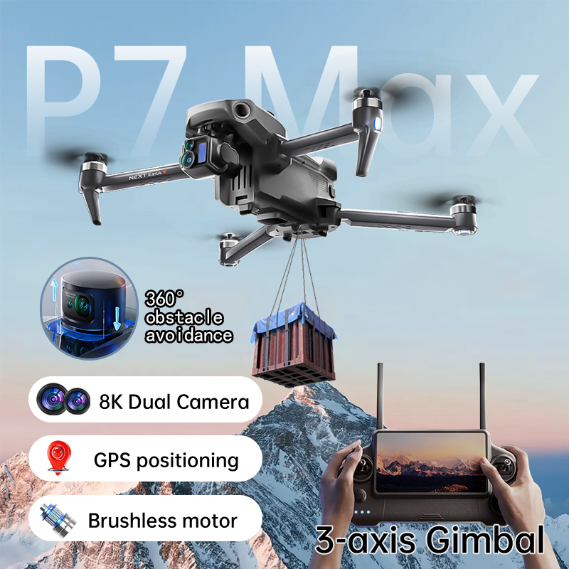 NEW P7 Max Drone 8K Camera GPS - Drone Gps Mount recensione e prezzo