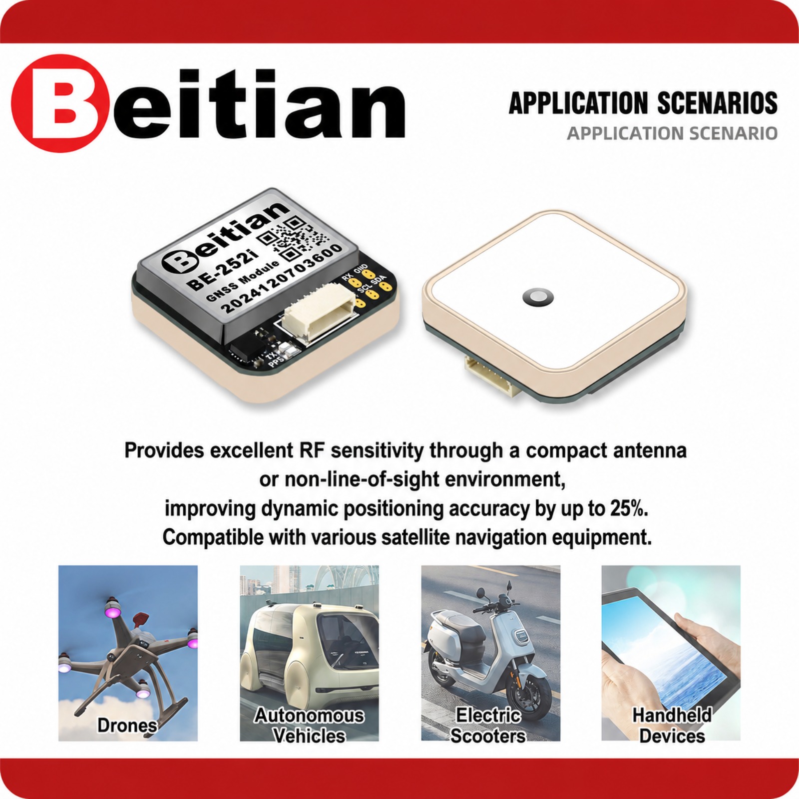 Beitian M10 Triple Mode GNSS C - Drone Gps Module recensione e prezzo