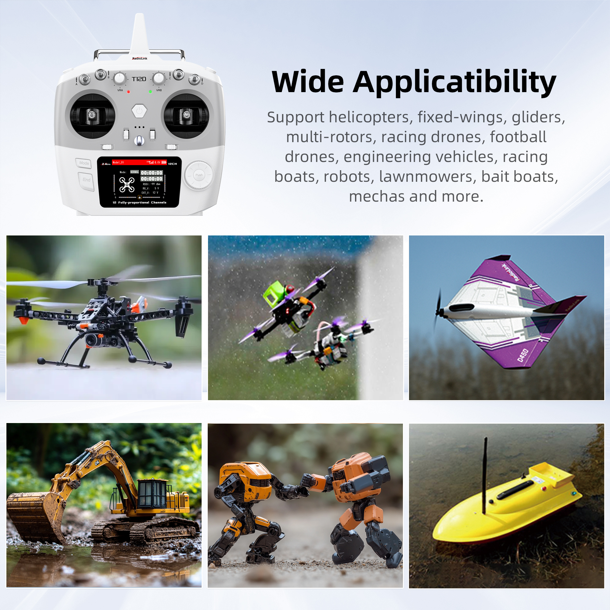 Radiolink T12D ELRS 12 Channel - Drone Flight Controller recensione e prezzo
