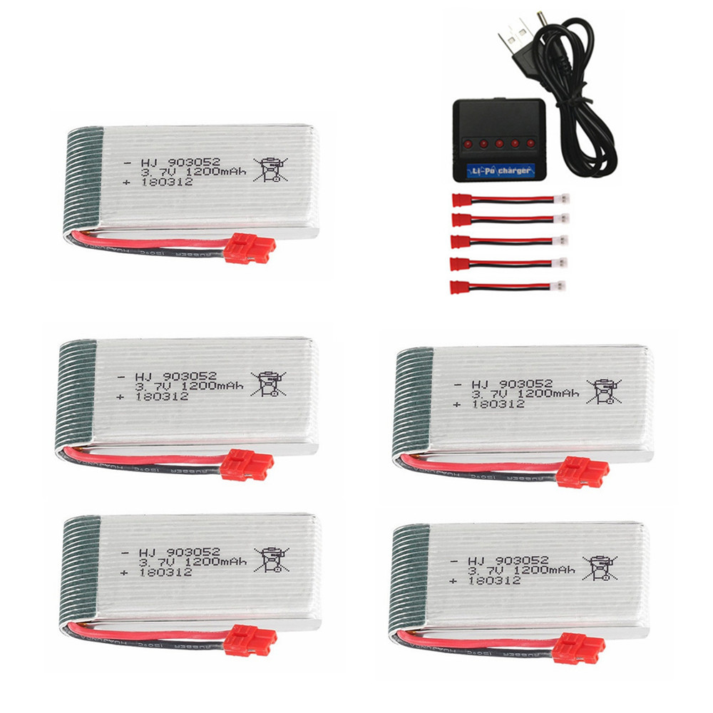 3.7V 1200mAh 903052 lipo batte - Drone Charger recensione e prezzo