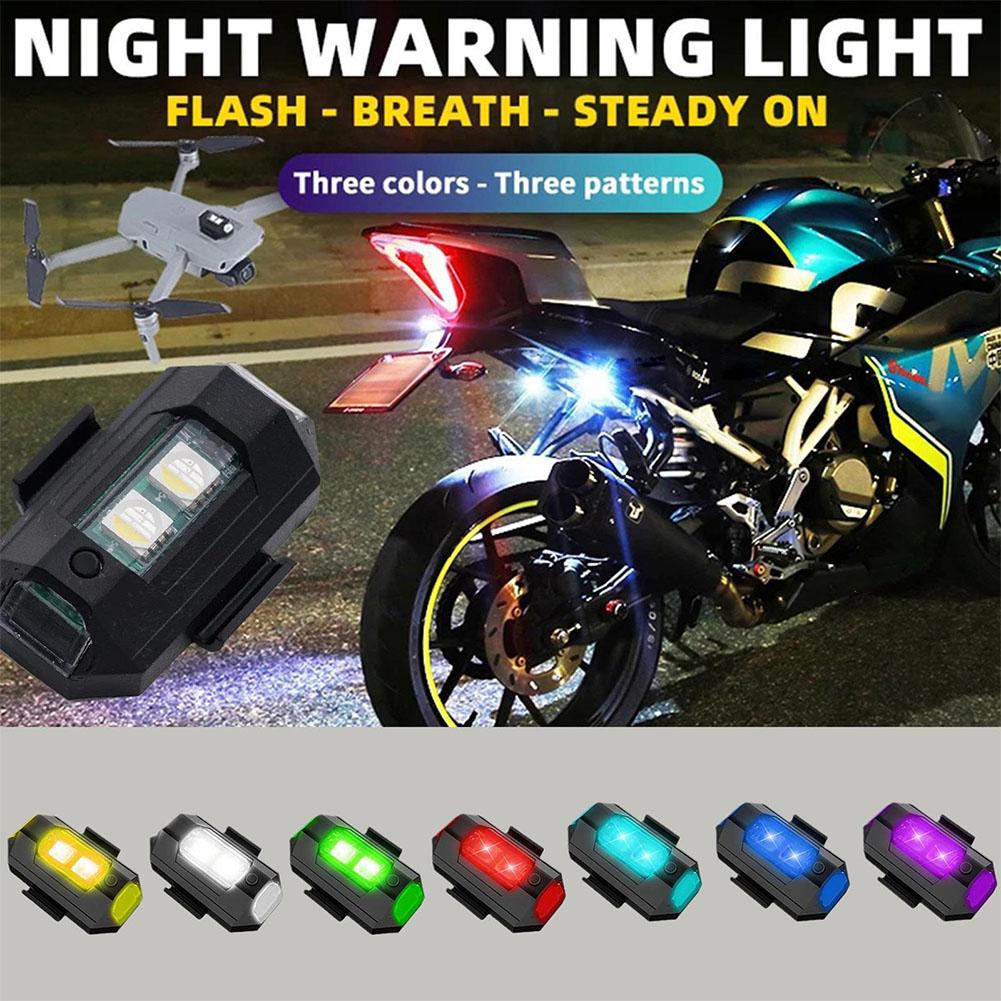 2PCS Mini LED Strobe Lights De - Drone Led Light recensione e prezzo