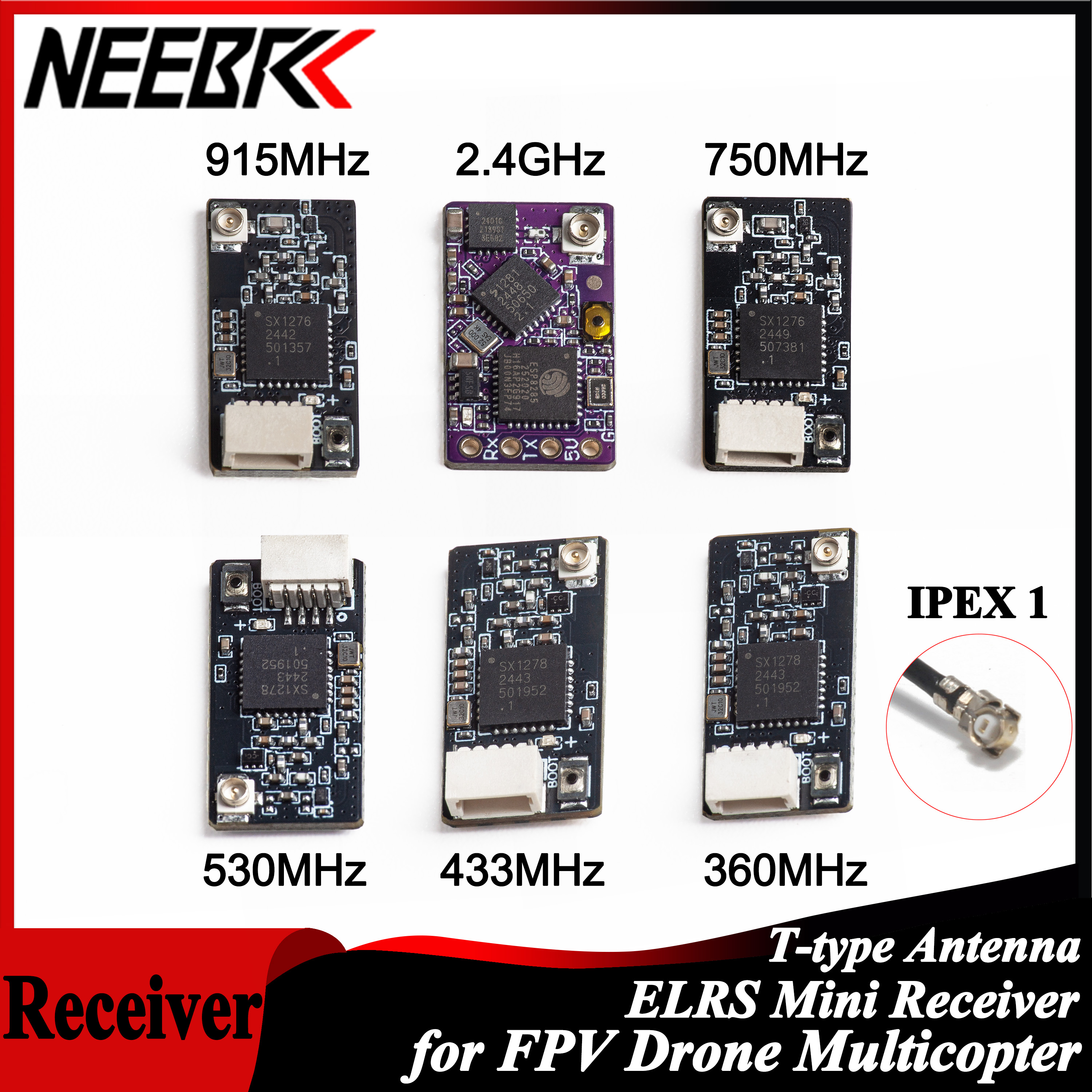 NEEBRC ELRS 2.4G/915Mhz/360Mhz - Drone Frame recensione e prezzo
