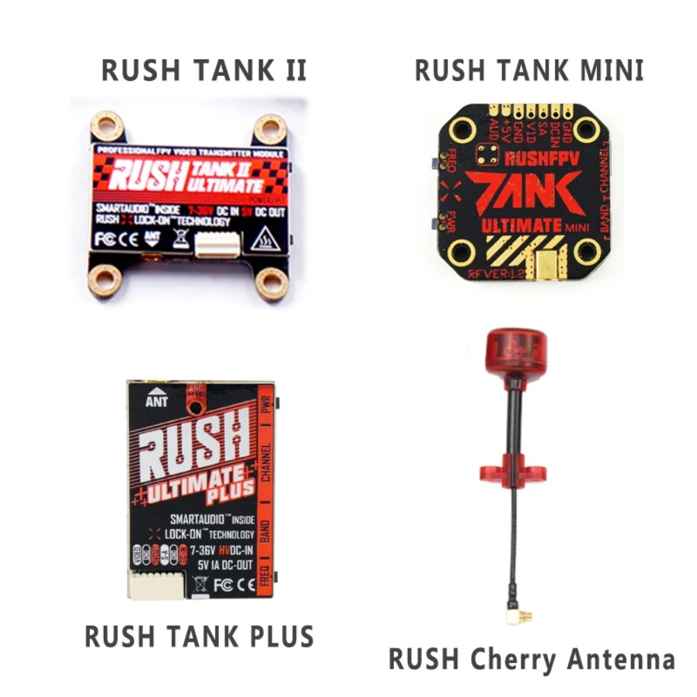 RUSH TANK Ultimate II/Mini/ PL - Drone Receiver recensione e prezzo