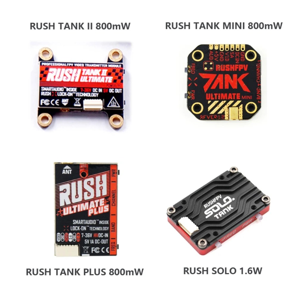 RUSH TANK Ultimate II/Mini/ PL - Drone Receiver recensione e prezzo