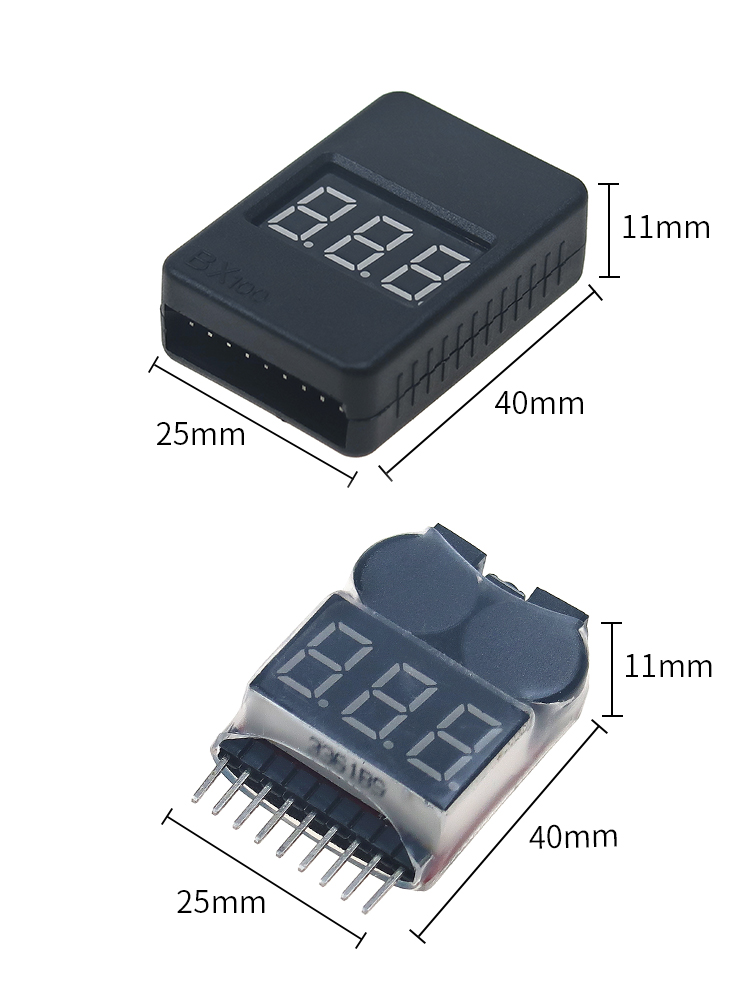 1-8S Battery Voltage Tester Al - Drone Buzzer recensione e prezzo