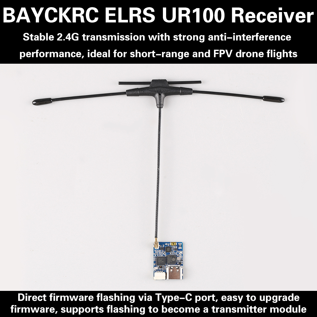 BAYCKRC UR100 ExpressLRS Dual  - Drone Frame recensione e prezzo