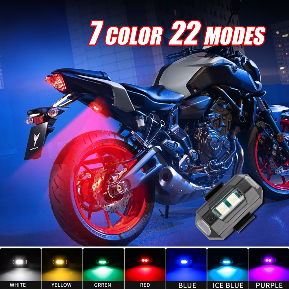 1PC 7 Color Mini USB Charging  - Drone Led Light recensione e prezzo