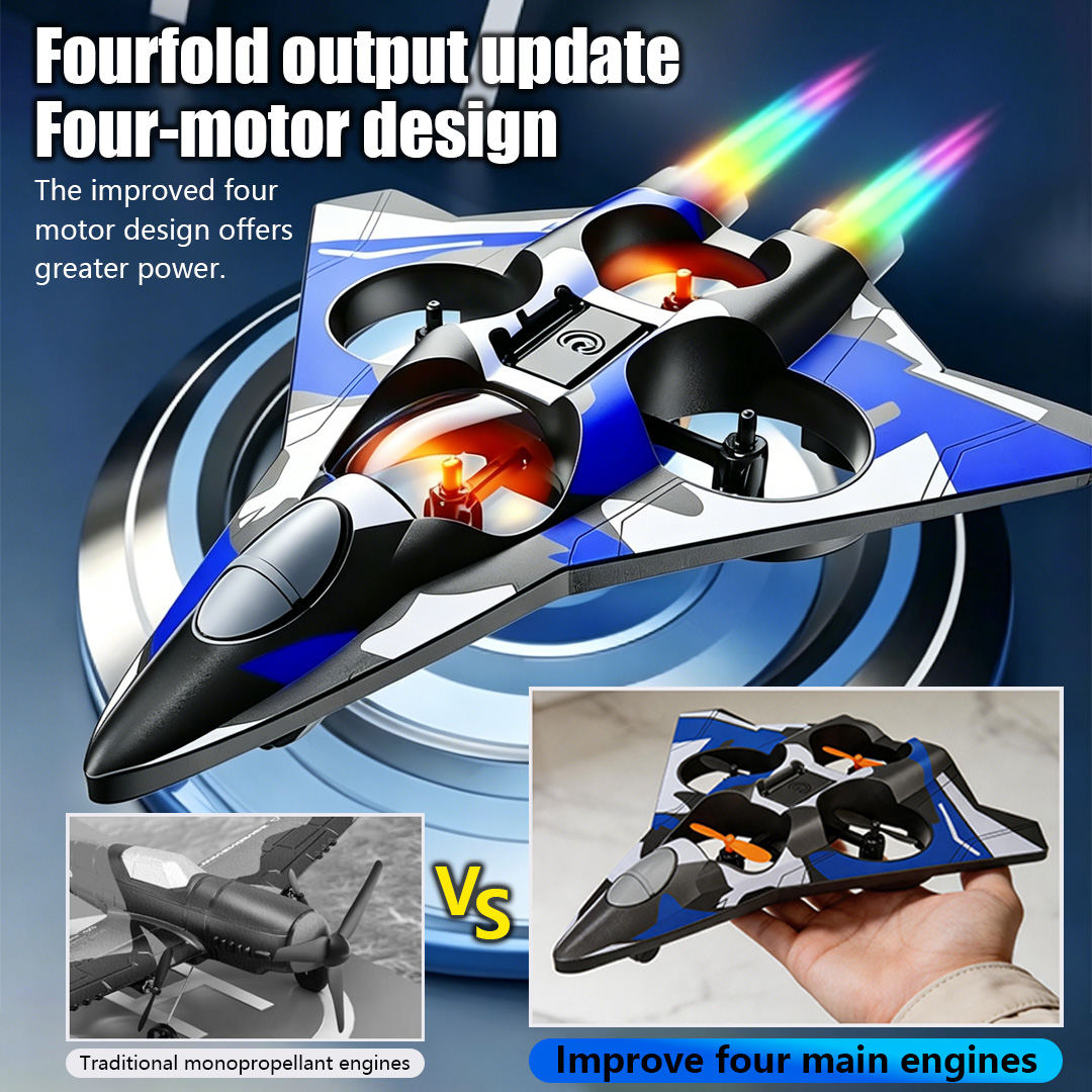 Foam Aircraft Stunt Helicopter - Drone Led Light recensione e prezzo